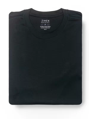 Camiseta Básica Masculina Interloque Pima Flex Zimen
