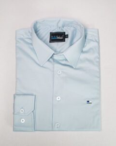 Camisa Social Masculina Manga Longa Elegante Domno