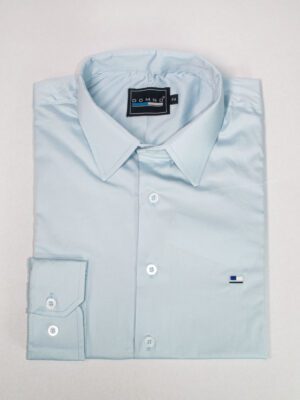 Camisa Social Masculina Manga Longa Elegante Domno