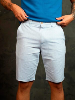 Bermuda Sarja Masculina Oxford Power Domno