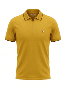 POLO SUEDINE AMARELO