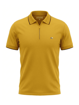 POLO SUEDINE AMARELO