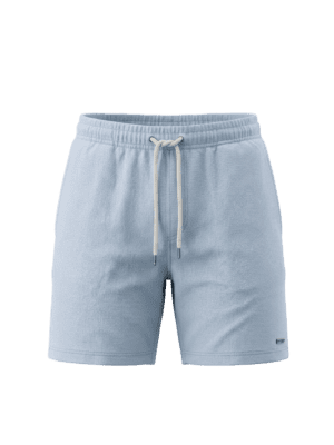SHORT COLMEIA azul claro